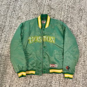 Vintage Boston Celtics Bomber Jacket